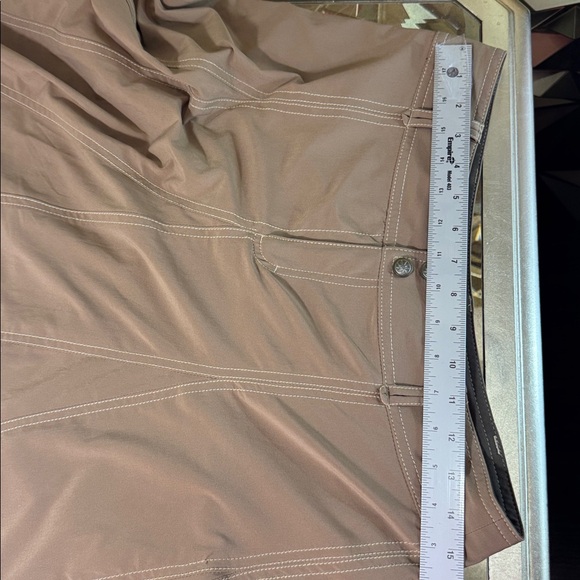 Athleta Khaki Skater Skirt - Picture 4 of 5